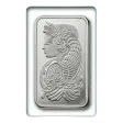 1 oz Silver Bar | PAMP | Lady Fortuna