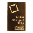 Valcambi 1/10 Ounce Gold Bar (From Combibar)