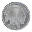 5 Oz Silver Round | Golden State Mint Buffalo Design (New)