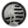 1 OZ SILVER ROUND SECOND AMENDMENT GOLDEN STATE MINT