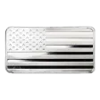 Highland Mint American Flag | 10 Oz Silver Bar