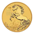 2026 $25 Australia Lunar Gold Year of the Horse 1/4 oz Brilliant Uncirculated