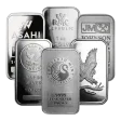 1 oz Silver Bar - Brand Varies (IRA Eligible)