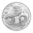 1oz Kinesis Silver Lunar Dragon Rounds 2024