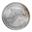 2016 Canada 1.5 oz Silver $8 White Falcon (Abrasions)