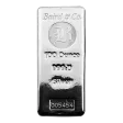 100oz Silver Bar Cast 999