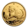 2000 Isle of Man 1 oz Gold Scottish Fold Cat BU