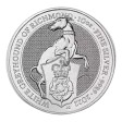 2022 10 oz Silver Queen's Beasts The White Greyhound