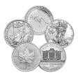 Sovereign Mint 1 Oz Silver Coin (Random Mint, Impaired Condition)