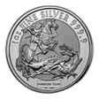 Great Britain 1 oz Silver Valiant BU (Random Year, Abrasions)