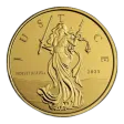 2023 1 oz Gibraltar Lady Justice Gold Coin