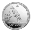 2025 Netherlands 1 oz Silver Parrot Duit Restrike BU
