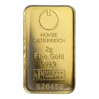 2 Gram Gold Bar Uncarded Various Mints