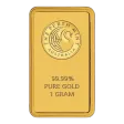 Perth Mint 1g Gold .9999 Minted Bar