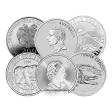 1/2 Oz Silver Coins Gov't Minted (Random Design and Date)