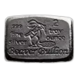 Beaver Bullion - 2 oz Silver Bar