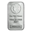 Highland Mint 1 oz Silver Bar - Morgan Design