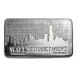 10 oz Silver Bar - Wall Street Mint (2017 Date)