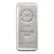 1 Kilo OMC Silver Bar (99.99%)