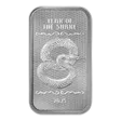 5 oz Silver Bar - 2025 APMEX Year of the Snake (Series 2)