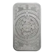 5 oz Silver Bar | Aztec Calendar