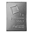 1 Gram Uncarded Platinum Bar
