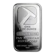1 oz Silver Bar - Pan American Silver Corp