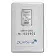 5 gram Platinum Bar - Credit Suisse (In Assay)