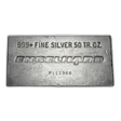50 oz Silver Bar - Engelhard (Struck, Triangle)