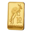 10 g Melbourne Mint Kangaroo Gold Minted Bar