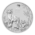 Lunar III Tiger 5oz Silver Coin 2022 | margin scheme