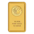 Perth Mint 10g .9999 Minted Gold Bar