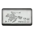 SilverTowne Pony 10oz .999 Silver Cast Bar