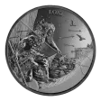 2025 Ragnarök: Loki 1 oz Black Silver BU
