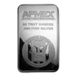 50 oz Silver Bar - APMEX (Struck)