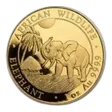 Somalia 1 oz Gold African Elephant (Random Year)