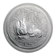 2011 Australia 1 kilo Silver Year of the Rabbit BU