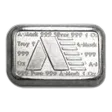 1 oz Silver Bar - A-Mark Brick (Type-2)