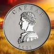 2025 5 oz Caesar Silver Coin - Commander Series