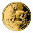Isle of Man 1/25 oz Gold Japanese Bobtail Cat (Various Years, Various Conditions)