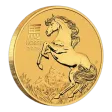 2026 P Australia Gold Lunar Series III Year of the Horse 1/10 oz $15 - BU