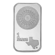 1 oz Texas Mint Silver Bar (New)