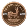1/2 Oz Gold South Africa Krugerrand - BU (Random Year)