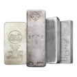50 oz Silver Bar Unsealed (Circulated) - Various Brands
