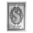 1 oz North View Products Money Gram Silver Card (New)