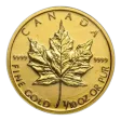 1/10th Oz Gold Maple Leaf (Random Year) (Circulated) (Sealed) - Royal Canadian Mint