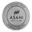 1 oz Asahi Silver Round .999 Fine