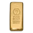 1 Kilo Cast-Poured Gold Bar - 9Fine Mint
