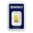 1 Gram Sunshine Mint .9999 Fine Gold Bar In Assay Mint Mark SI
