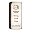 1 Kilo JBR Baird Cast Silver Bar, 999% Ag